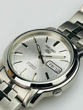 Seiko 5 Automatic Silver White