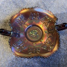 Carnival Glass Bon Bon dish