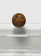 Netsuke Ojime ball Wood