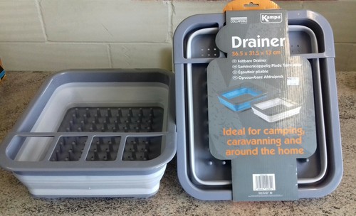 Kampa collapsible grey drainer - kampa,