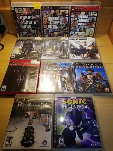 Playstation ps3 game lot - 3,