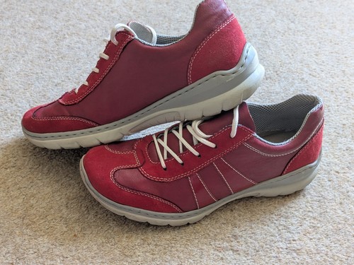 Rieker women shoes red size - rieker, shoes,