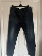 Ladies Dark Denim Jeggings