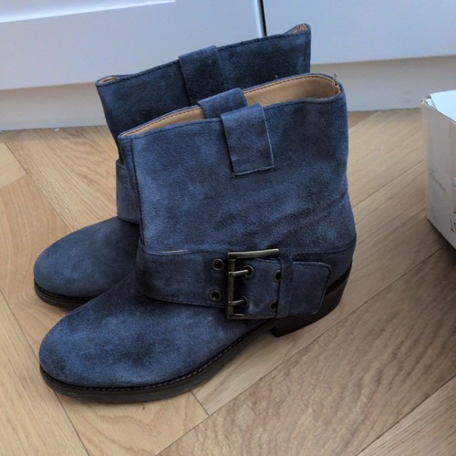 Nine west blue suede kassy - west,