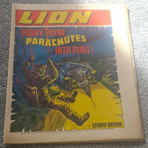 Lion comic silver age - age, paddy