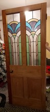 Victorian Stained Glass Door