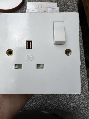 Plug socket double - , mk