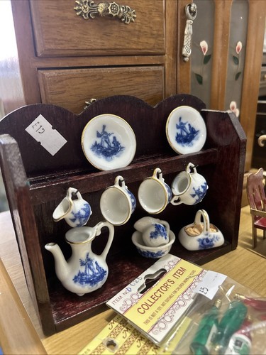 Vintage dolls house plate wall - vintage,