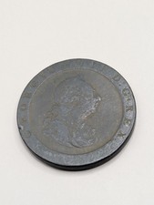 1797 GEORGE III COPPER CARTWHEEL PENNY COIN