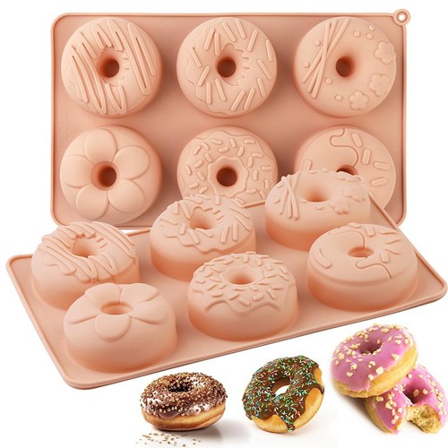 Silicone mini donut - donut, cake