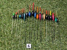 20 x Used Pole Fishing Floats