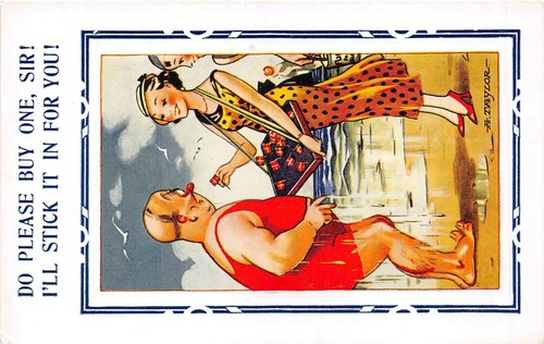 Postcard comic bamforth - ,