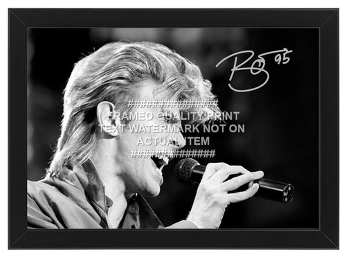 David bowie signed photo - david,