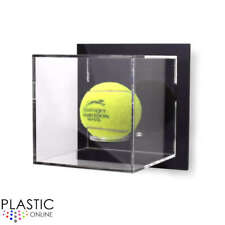Wall Mounted Tennis Ball Display Case Signed Autographed Tennis Ball Holder
