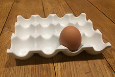 Ceramic Egg Tray for Dozen
