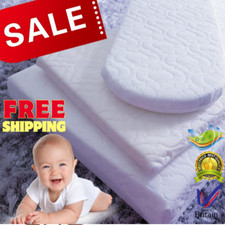Baby Crib Mattress EXTRA THICK 80 x 40, 89 x 40, 89 x 39,With Zipped Cover