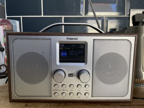 Polaroid portable dab radio - dab,