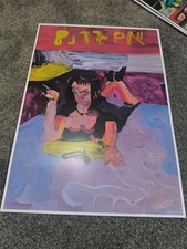 Pulp Fiction Surreal Painting  Art Print Poster A3