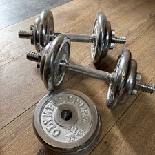 21 kg Adjustable Dumbbells Home Gym Fitness Training Weights