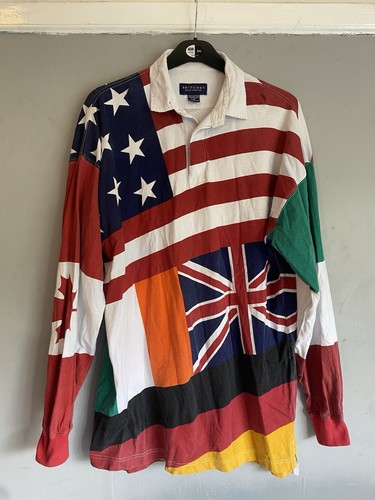 Vintage oversized rugby - oversized, polo