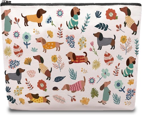 Dachshund makeup bag cute - bag,,