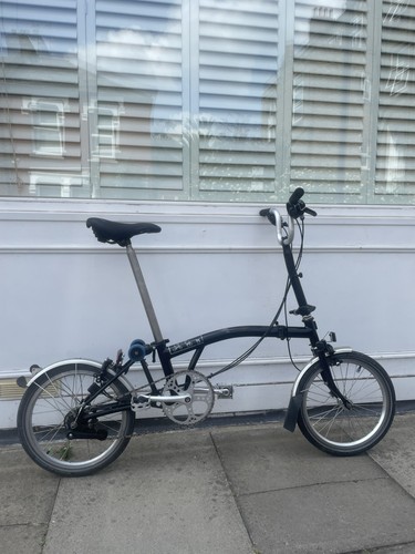 Brompton m6l folding bike - brompton,