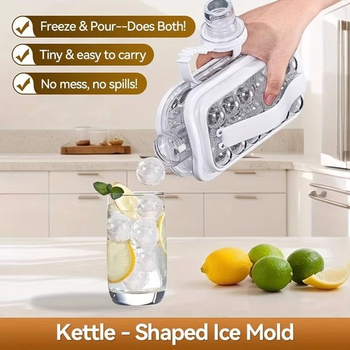 Ice ball maker kettle - kettle, cube