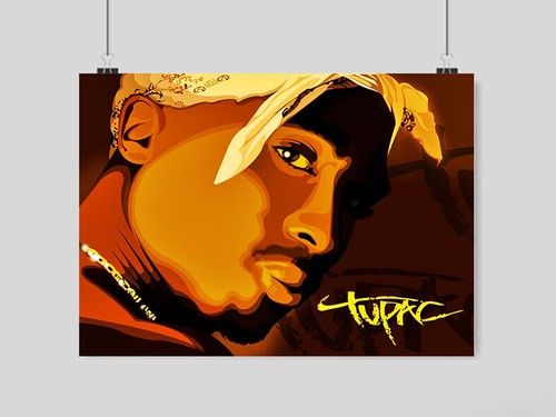 2pac poster rapper legend - 2pac,