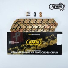 Afam Recommended Gold 520 Pitch 92 Link Chain fits Fantic 240 Trial 1984-1985