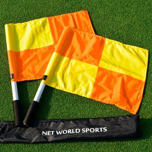 Uefa football linesman flags - football,