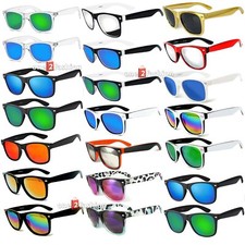 Sunglasses Vintage Retro Classic Mens Women's UV400, 80's Sunglass 