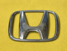 HONDA - VINTAGE CAR BADGE / EMBLEM - 106 X 87  MM