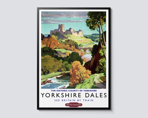 Yorkshire dales vintage travel - dales,