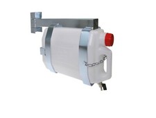 Plastic water tank with zinc