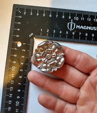 Lead Tudor rose (45mm) With