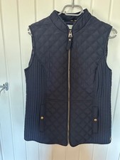 Joules Navy Blue Minx Quilted Gilet Size 14 Excellent condition