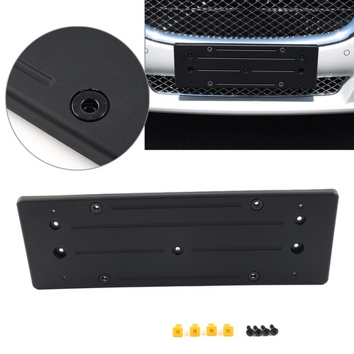 Front license plate mounting - license,