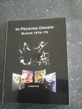 In pecking order budgie 1974-79 chris pike