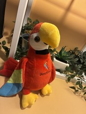 Parrot Soft Toy Cuddly Plush Macaw Bird Parrot Stuffed Animal