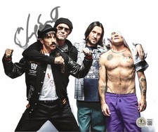 CHAD SMITH SIGNED RED HOT