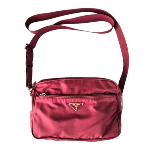Prada bordeaux red shoulder - red,