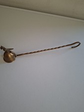 Brass Candle Snuffer With Bird
