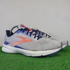 Brooks Trainers Size 7.5 Womens Launch 8 Grey Mesh Running Athletic Shoes