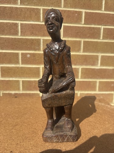 Vintage hand carved african - vintage,