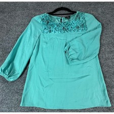 Ann Taylor Petite Teal Blue