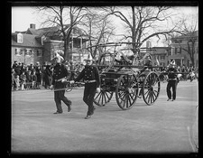 Photo:Firemen Fire Engine
