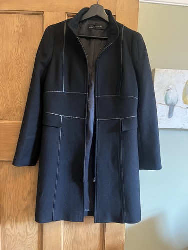 Zara women black wool blend - women's,