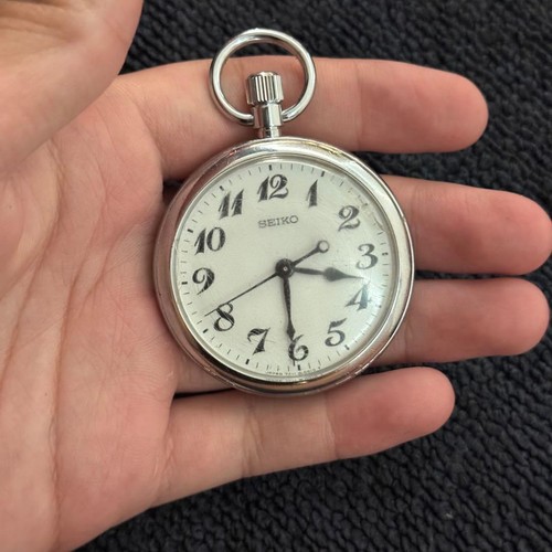 Seiko railway pocket watch - railway,