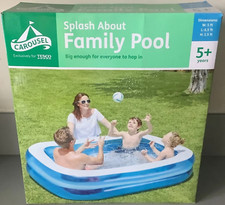 Children’s paddling pool Carousel Splash About Family 6.5ft X 5ft X 1.5ft NEW