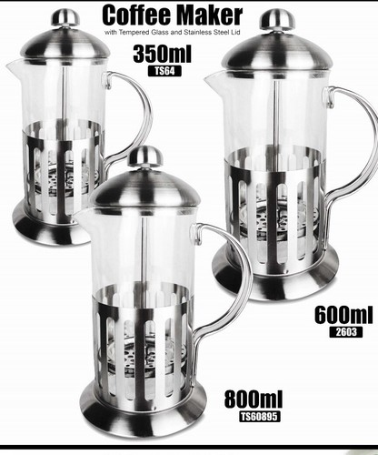 Coffee plunger cafetiere - coffee,